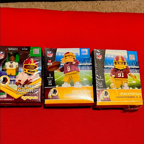 NFL Minifigure Set - Washington Team